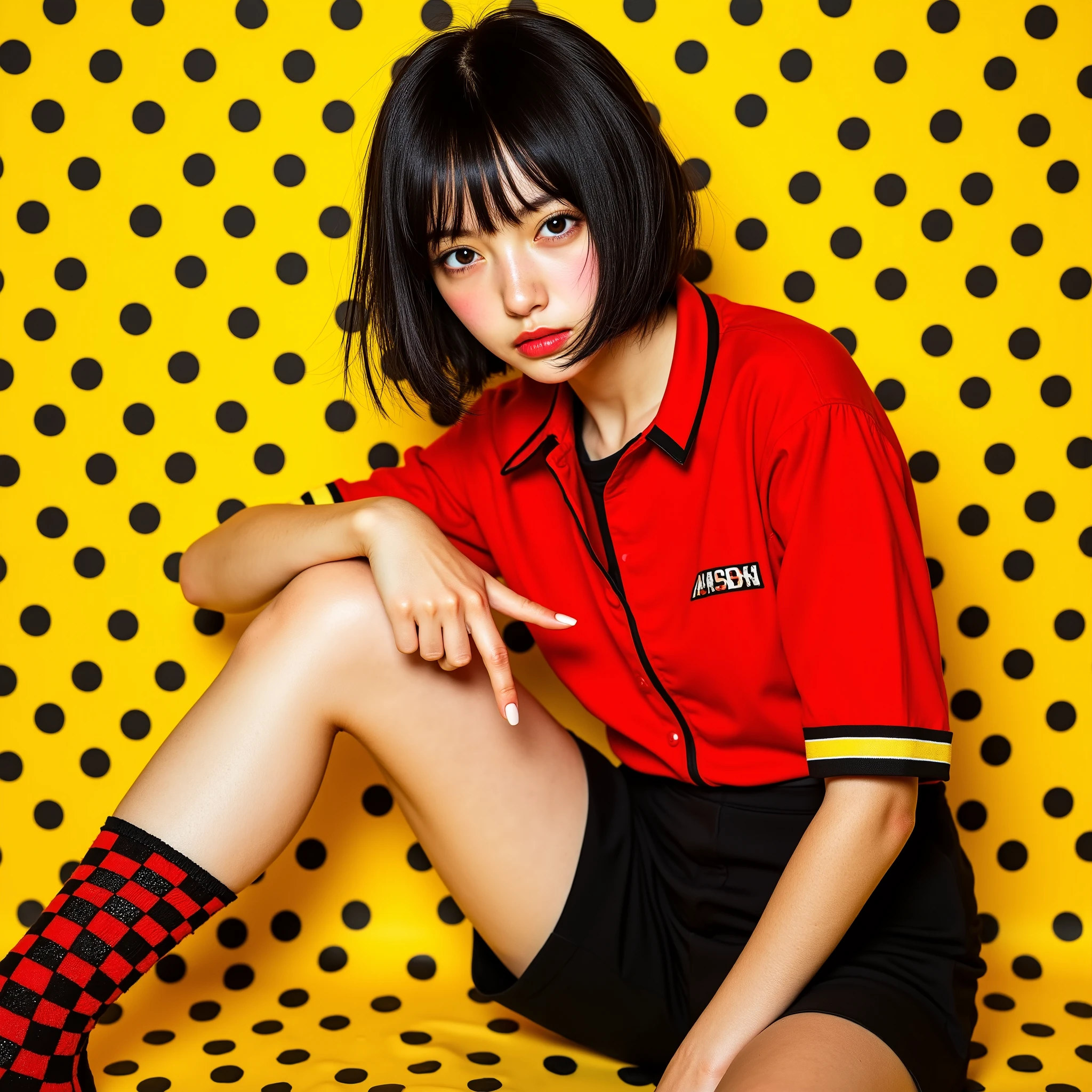 fullnude、Brustwarzen、short-cut、thighs thighs thighs thighs、naked woman、piece、Raw feet