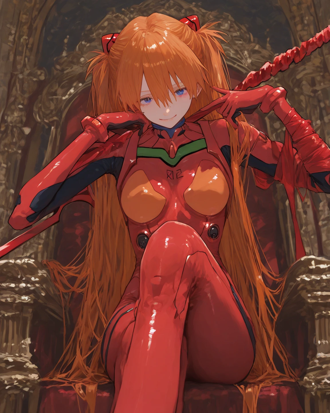 ((highest quality)), ((masterpiece)), (be familiar with), perfect face,nsfw,((show nipples)),((show your butt)),((cry)),((insult)),((raped)),((sad expression)),((shy)),whole body,spread legs,big breasts,((Squirting))