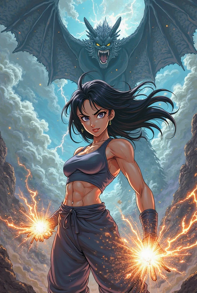 ((masterpiece), best quality, high quality, professional quality, highly detailed, highres, perfect lighting, natural lighting), progressive, terrifying biomechanical creature, A rocky, mountainous planet with deep canyons and massive cave systems, inhabited by bioluminescent creatures., Floating Islands, pegasus, manticore, hippogriff,Barbarian Letting out a bloodcurdling roar as they charge into battle, wielding a massive battle axe, Visionary, Tall, Sculpted, Oval Face, Olive Skin, Gray Hair, brown Eyes, Straight Nose, Pouty Lips, Sharp Chin, Circle Beard, Buzz Cut, Dreadlocks, A volcanic wasteland, with rivers of fire flowing into a molten sea,Dissolving solutes, one-piece swimsuit, Starlet, Average Height, Toned, Heart-Shaped Face, Olive Skin, Black Hair, jade Eyes, Wide Nose, Full Lips, Receding Chin, Shoulder-Length Hair, Fine Hair, Short Afro, round breasts, , gloss stain lipstick, Splashes of liquid in mid-air, Misty river valley