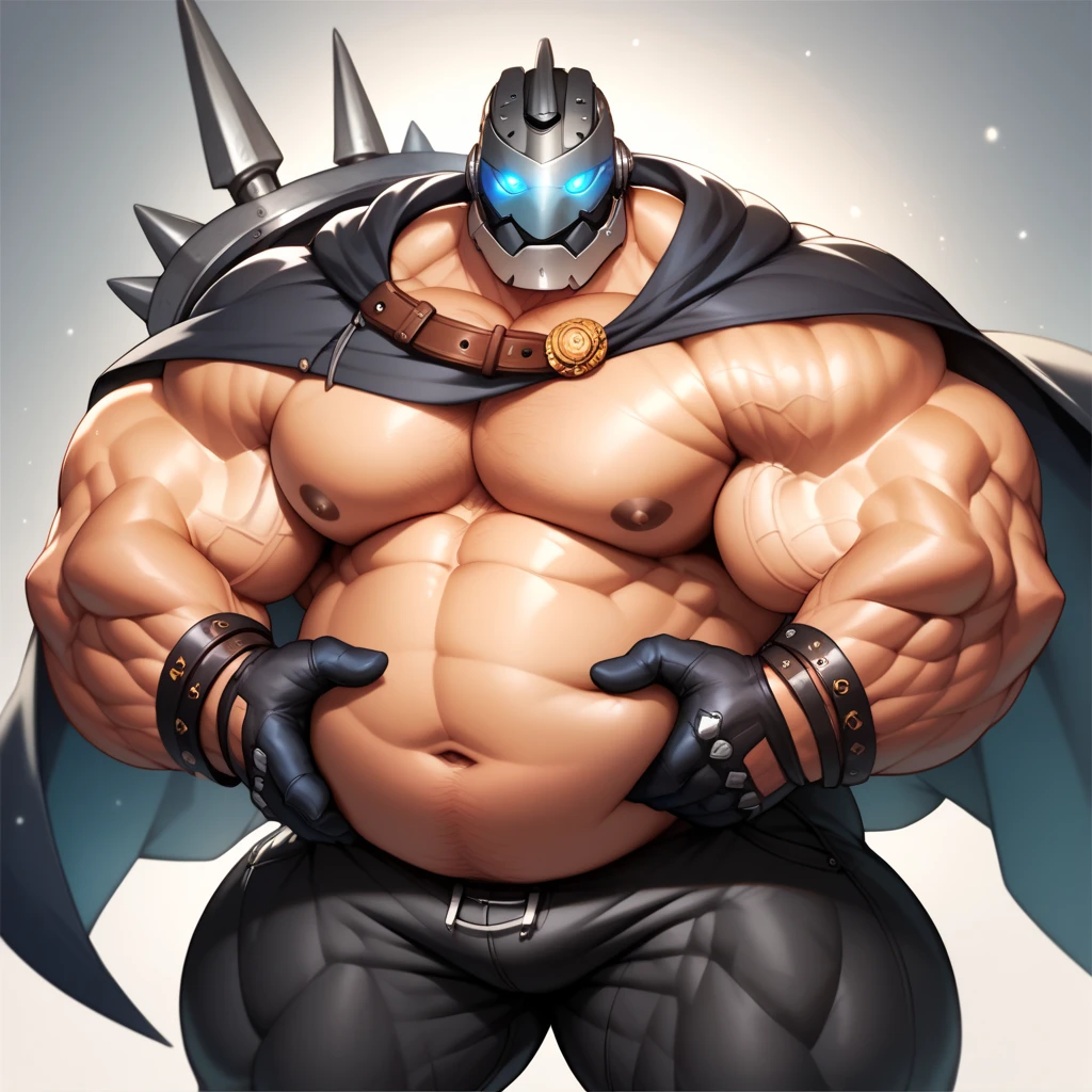 (suter),Humanity,large muscle,huge muscle,musculous,(white skinned),(flame, Burning head,armour),(Detailed texture muscle quality,tmasterpiece,4K,8k,The is very detailed,Detailed face,realisitc proportions,Focus sharp,malefocus,full bodyesbian,by lindong,by shamaz, red and black beach shorts, blue ice cream in his hands