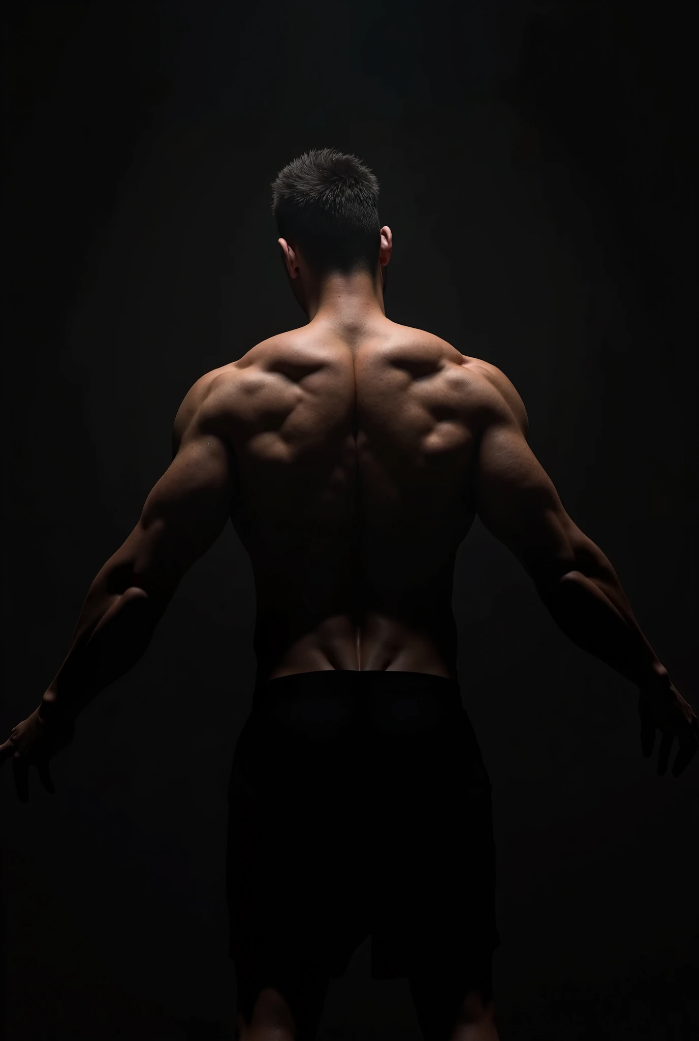 Jason Statham gets naked、Your back is facing us
