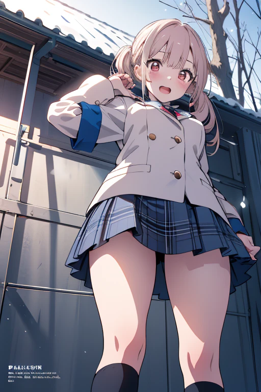 (4k, Best Quality, High Resolution: 1.1), (Realistic, Photorealistic:1.1), 1 Girl, Solo, Fine Eyes, Fine Complexion, (Look Viewer:1.2), Cute, Pure, Long Eyelashes, Upper Body, Blush, Random Clothes, Realistic Light, Realistic Shadows, [Blurred Background], Eye Focus, [Depth of Field], Professional Lighting, Photon Mapping, Radiosity, Physically based rendering, high detail, f/2.8, 200mm lens, catch light, big hairpin，full body esbian，