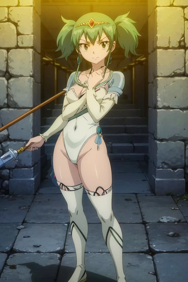 Samira, anime screencap, full body