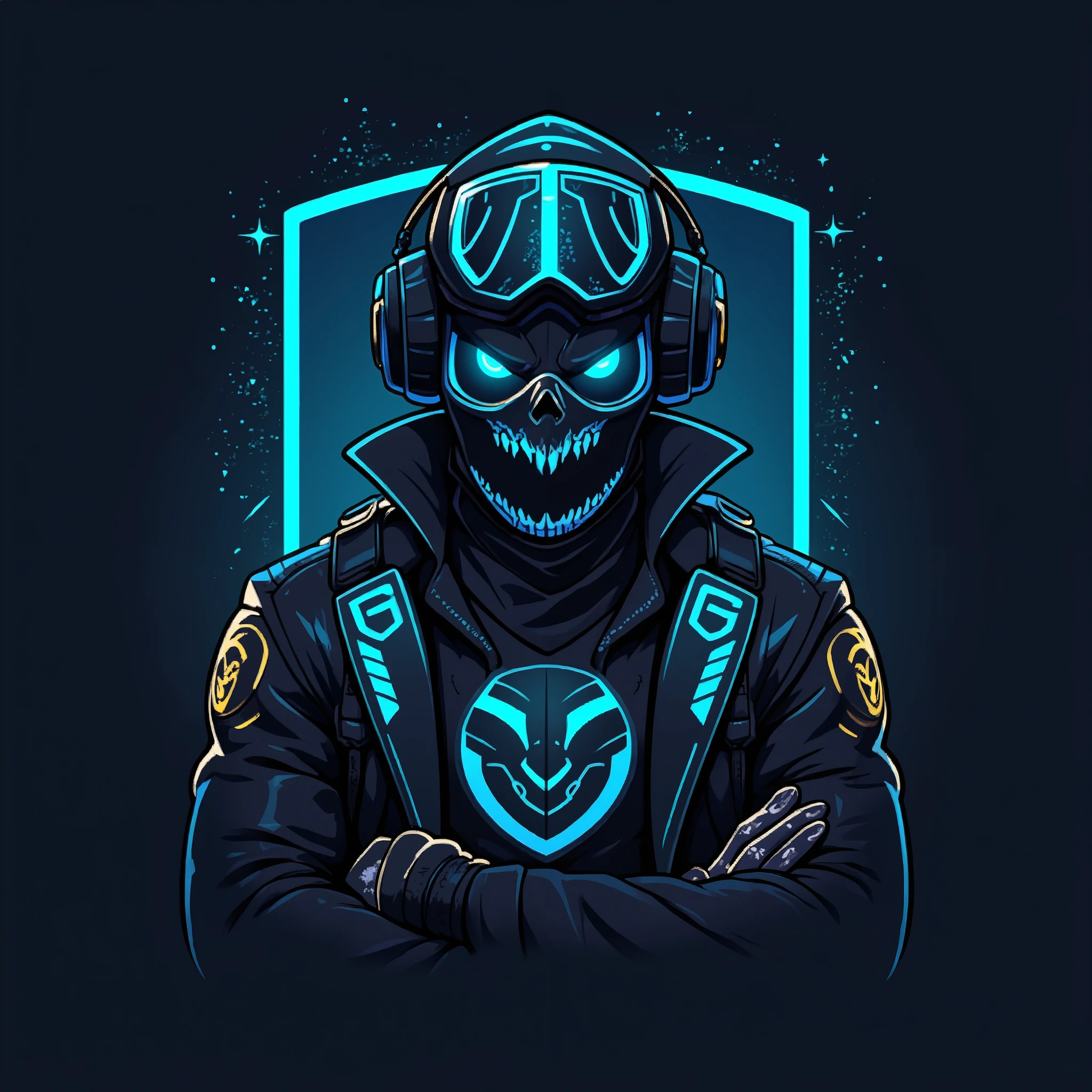 ((Masterpiece)), ((Ultra-detailed esports logo design)), ((8K resolution)), ((sharp vector art, high contrast, professional finish)), BREAK — A **high-impact gaming logo** for **"Piva"**, designed as the **central element**, with **bold, aggressive typography** and **cyber-tactical aesthetics**. The design integrates **a stylized "G" emblem**, referencing **Crypto Looters**, merged with **a cyberpunk-inspired skull wearing a tactical headset and balaclava**, symbolizing stealth, strategy, and high-stakes operations.  

The **color scheme features deep blacks, neon blues, and metallic gold**, emphasizing **elite precision and digital warfare**. The **typography is sharp and military-inspired**, with **"Piva" displayed dominantly in a futuristic, high-tech font**, making it the **focal point of the composition**. The **background is minimal**, ensuring versatility across **team jerseys, banners, and branding materials**.  

Subtle **grunge textures and glitch effects** reinforce the **underground hacker and mercenary aesthetic**, aligning with **CS:GO tactical themes**. The **composition balances sleekness and intensity**, making it a **perfect emblem for an elite gaming squad**.  

**Keywords:** esports logo, tactical gaming insignia, CS:GO-themed design, cyberpunk hacker style, sharp typography, high-tech emblem, neon cyber aesthetics, Piva branding, elite gaming identity.  