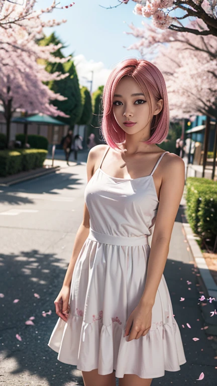 Beautuful Women、onepiece、stylish、Fashionable、In the street、colourfull