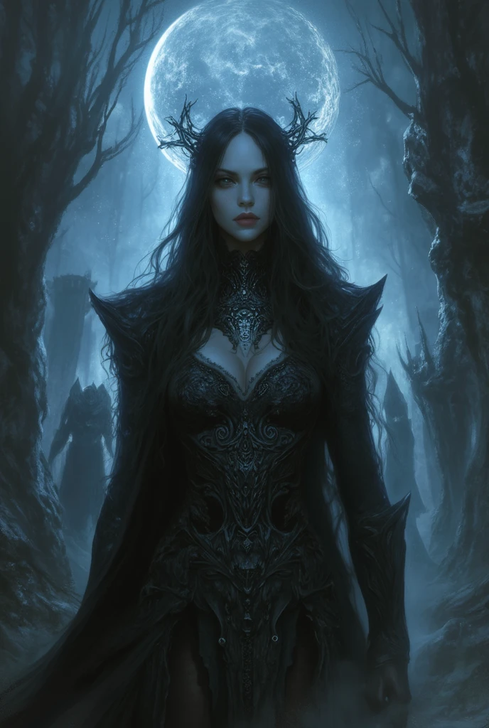 A beautiful witch being ed into a swirling vortex, her hands outstretched towards the camera as if pleading for help, two malevolent eyes looming ominously in the background, (best quality,4k,8k,highres,masterpiece:1.2),ultra-detailed,(realistic,photorealistic,photo-realistic:1.37),cinematic lighting,dramatic atmosphere,intricate details,dark fantasy,surreal,chiaroscuro,moody,dramatic lighting,dramatic pose,intense expression