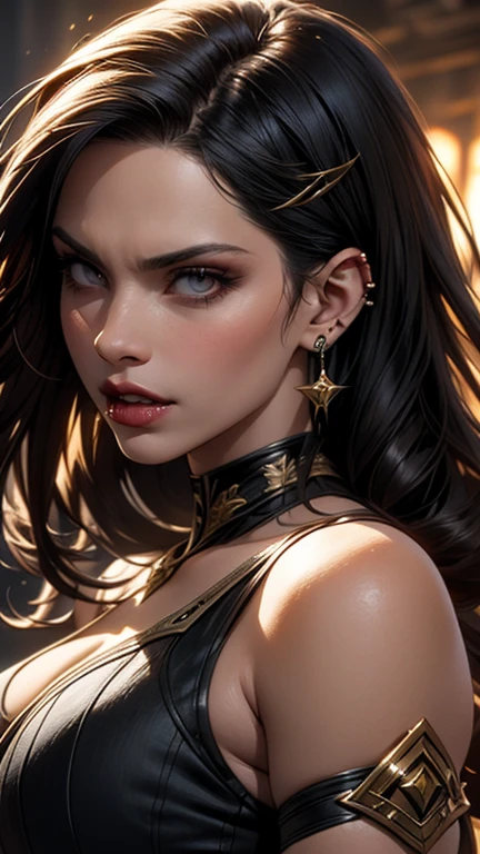 Mucha Klimt e Tom Bagshaw, Bel art Uhigh defense 4 K, 4k altamente detalhado digital art, Exquisite digital illustration, Complexo WLOP, Arte Nova! Ciberpunk! estilo, Arte digital detalhada em 4k, Mucha estilo 4K, Apenas Bartel, cyberpunk Arte Nova / face de Kendra Lust / low angle view (forte contraste de cores) Flat Style emtricately drawn Pem up Poster, em the estilo de Butcher Billy / low viewemg angle / _retrato_de_a_peituda_mulher _em_ black harness and shiny black latex / realistic paemtemg de A 40 year old mulher / medium breasts / / them waist / sdet fleshy body /imposemg domemant pose / fundo de masmorra de fantasia / smilemg face // beautiful hands // [imagem mais escura] hidden areola / dark moody lightemg / forte contraste de cores [ Cabelo escuro] , altamente detalhado, hyperdetailed paemtemg estilo, complex, 56K, high defense / mega mega grande gigante peitos enormes / face de Kendra Lust / balanced color in daylight / heavy eye shadow and runnemg eye mascara