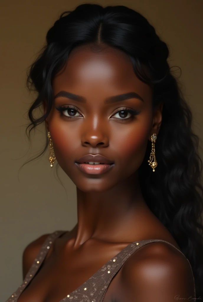Beautiful black lady