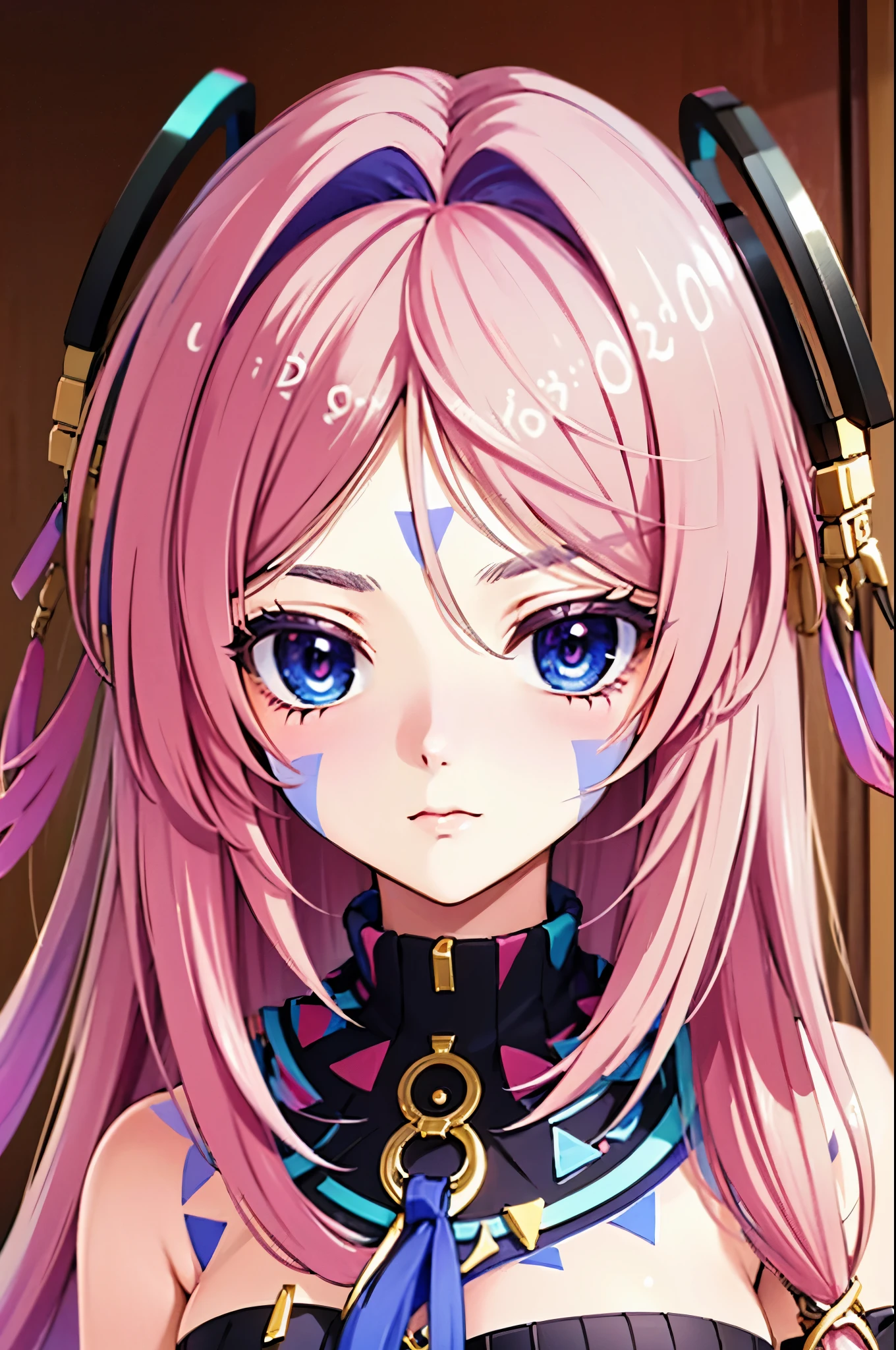 ((best quality)), (masterpiece), high quality, woman, citlali, portrait 2000s anime, anime art