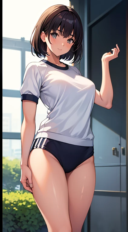 (1 person、solo), Beautiful woman, (High-definition and beautiful eyes)、(Anatomically perfect body), Slender、(White tennis wear、skirt), (sit), (膝を立ててsit:1.1), (Look down:1.2), (extra detailed panty:1.1), (Pussy juice:1.2), 18-year-old、(Highest quality)、Black Hair, (half updo:1.1)、(8k, High resolution)、(shy:1.4)、Mid-chest, (steam:1.1), (embarrassed:1.4), Glossy lips、Erect nipples、In a dark warehouse