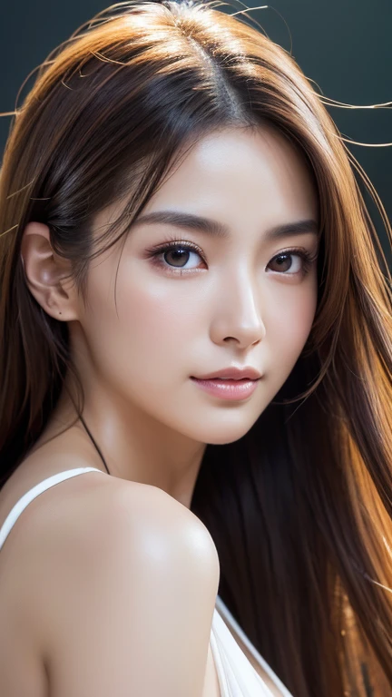 masterpiece、1 beautiful girl、 (reality: 1.4), Japanese、Asian Beauty、 beautiful、Beautiful Skin、thin、whole body、(超reality的な)、(High resolution)、(8K)、(Very detailed)、(Very detailedな)、Completely naked、nude、Shaved、Small Bust、Flat Chest、Big eyes、Brown eyes、Long eyelashes、Detailed face、Gloss Lip,Bright lighting、Professional Lighting、Looking into the camera、Serious expression、Look straight ahead、Long Hair、Brown Hair、Street、Nogizaka idol、actress、20-year-old、Small breasts、Wet Skin、Baby Face、Moist and realistic skin texture、Moist lips、Natural Shadows、Cowboy Shot,Sexy pose、