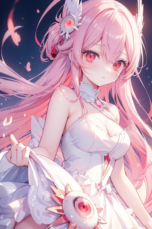 1_girl, (anime, kawai:2), (masterpeice, best_quality, simple, cute, dreamy, vibrant, clean:1.5), (cute, cute_smile, young:1.8), (delicate, beautiful, thin:1.5), (girlfriend, angel:1.6), (green_eyes, simple_eyes:1.5) (long_hair, blond_hair, wearing_pink_dress, pink_angel_wings, sexy_gloves:1.8), extremely_delicate, (love_magic:1.5), (age_size_fits_body), (small_thighs:1.3), (breasts), (eye_level:1.3), (heart_magic, love:1.5), (dancer:1.8)