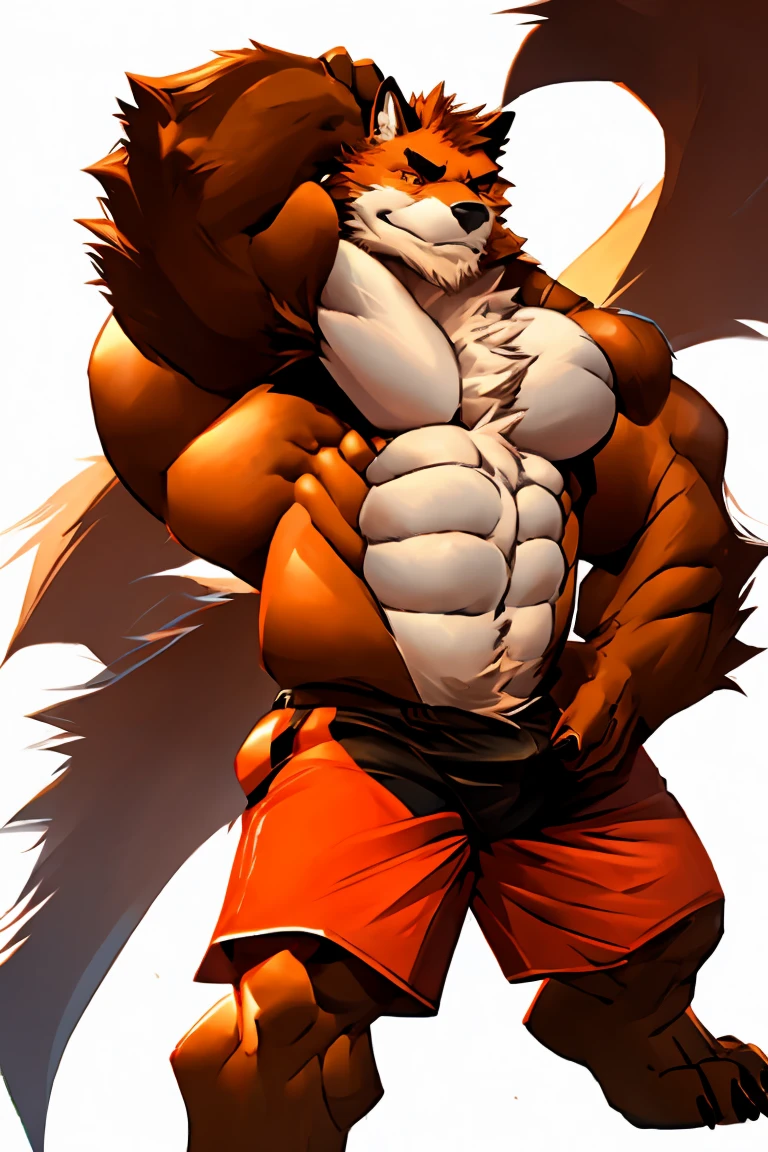 Buizel, Muscles, Hot, Sweaty, Underwear 