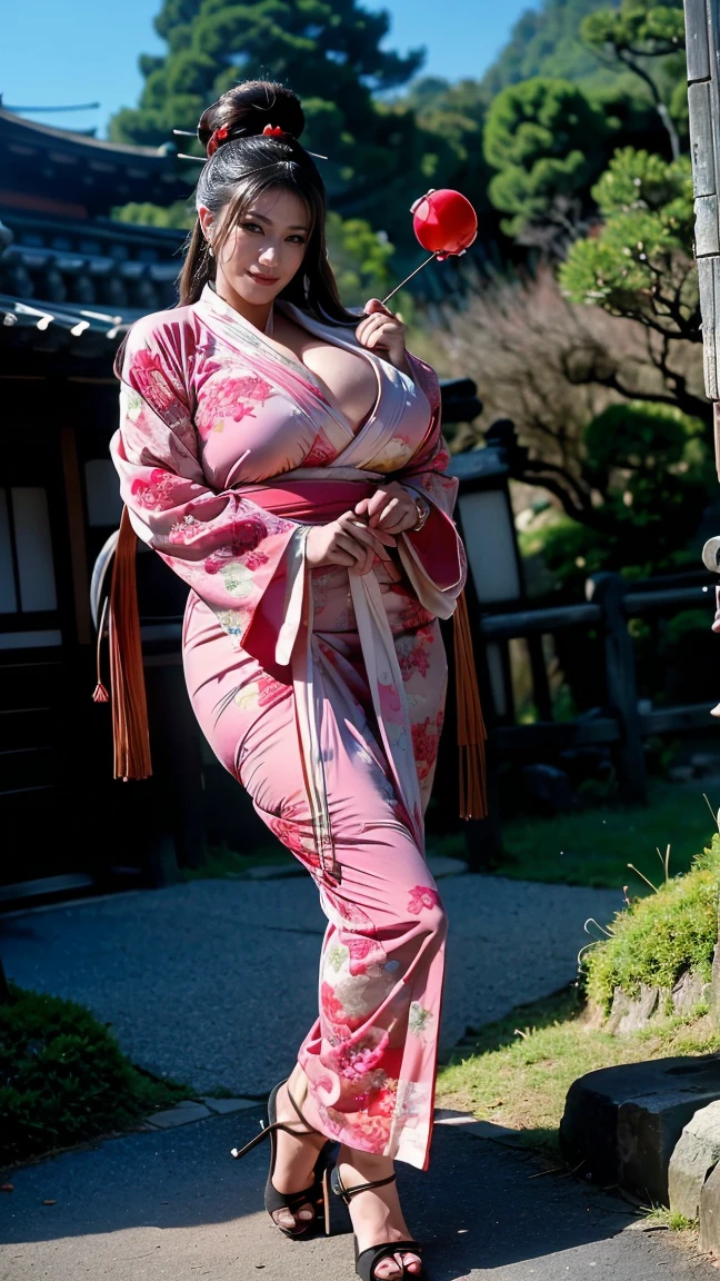 a close up of a woman in a  sexy kimono with a big breast, japanese goddess, oppai, japanese model, with a large breasts, in kimono, big breasts!, with large breasts, in a kimono, big breasts, beautiful asian girl, japanese, big breasts!!, teasing smile, asian hyperdetailed, asian girl, nsfw huge breasts, lactating milk, nipple erect, full body, dark hairy pussy, smile naughty 