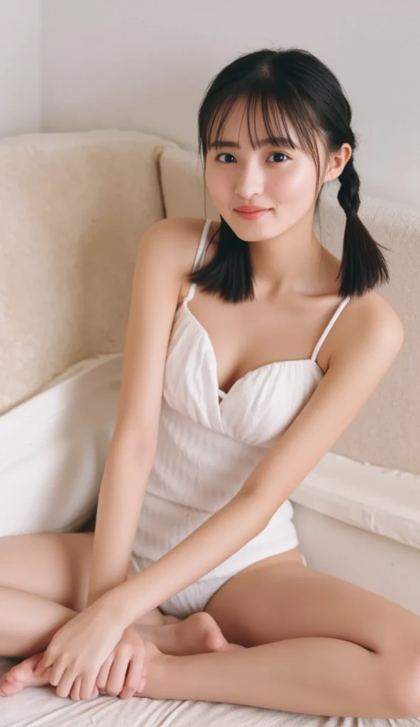 Japanese female, a lot of details, (underweight), detailed black hair, beautiful detailed hair, super fucking beautiful, delicate beautiful face, complex details beautiful and delicate eyes, perfect hands, (flat chest best quality:1.5), perfect and delicate limbs, detailed skin, best quality, ultra-detailed,(cheerful grin:1.5),NSFW,
bar, still life photo, sitting, (LightSlateGray night dress) , (piercing, in the bar), with a sofa, chill atmosphere, full body shot, ground-level shot, (soft lighting:1.2)
