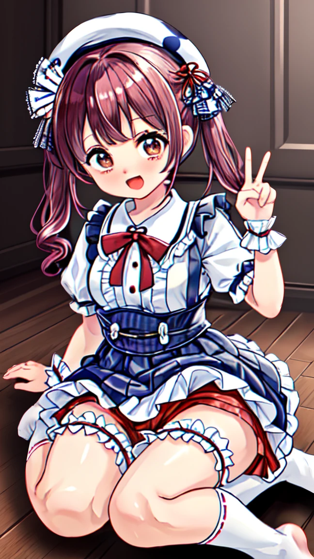 (((Pixel Perfect,Perfect in every detail))), A girl around 15 years old,smile,Cute Costumes,NSWF,A cute leather whip,whip,cinematic,whipを手に持っている,