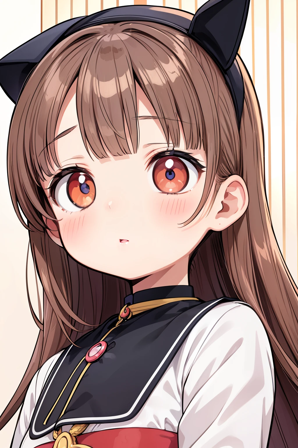 1 girl (((18 years old))) eyes deformed in anime style、(Oval eyes) 、((Vertical eyes:1.5))、(ovoid eyes)、Manga eyes that were popular in the late Showa period
((drooping eyes)) ((TAREME))