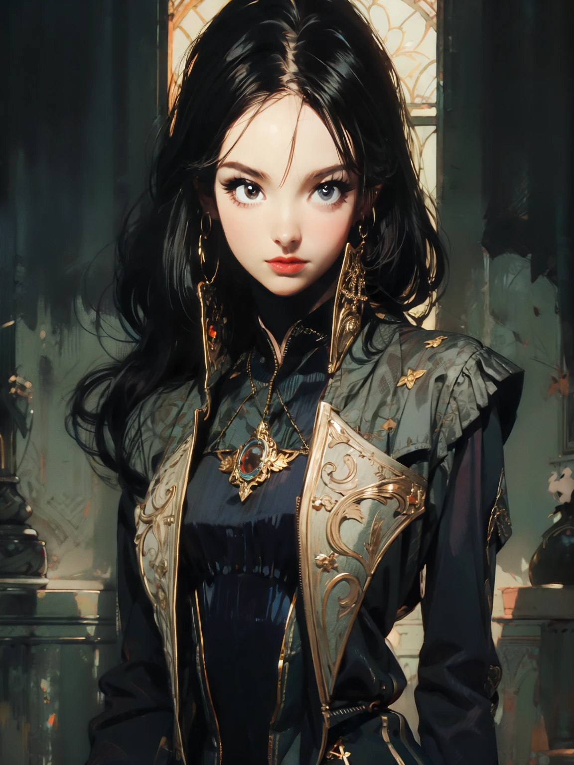 European woman, improve detail