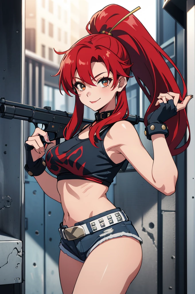 holding, fist, holding gun