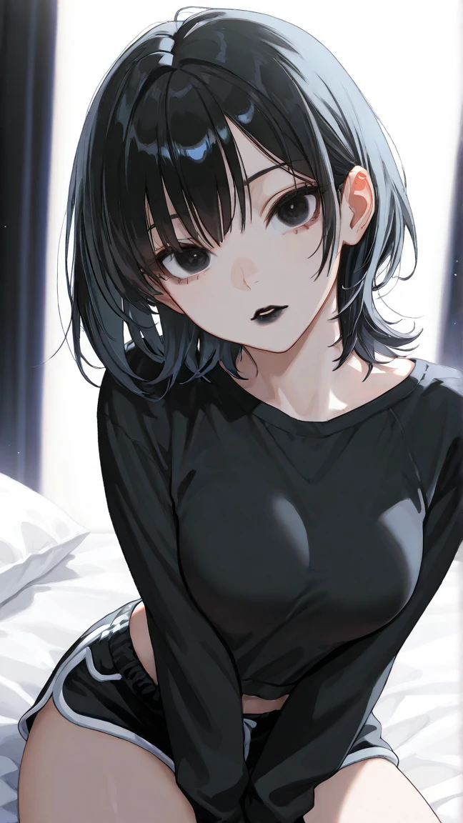 (pixel-perfect, detail-perfect), 1girl, fubuki, charming women, beautiful, (closed view:0.8), chinese dress, sitting, (nude), (pussy:1.2), no panties, wild lift, (arms behind on back:1.1), (masterpiece:1.2), best quality, super ultra high resolution, unity 8k wallpaper, (illustration:0.8), (beautiful detailed eyes:1.6), extremely detailed face, perfect lighting, extremely detailed CG, (perfect hands, perfect anatomy), 