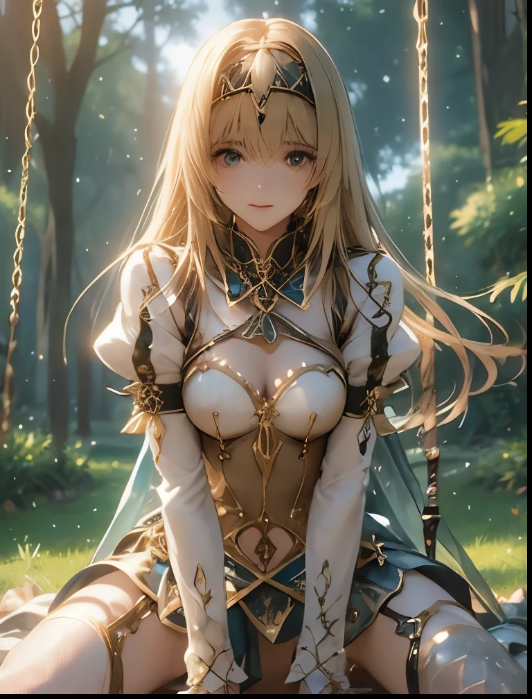 (((SFW、Accuracy、Highest quality、 A first-class masterpiece 、 Normal body 、32K、 detailed face 、 super precise、 Real Color 、5 fingers、Highest、3d)))Alisha、『Valkyrie Profile 2』、Golden Hair 、 long hair、 short、Big Breasts、 slender、 slim、Navel exposed、ribbon underwear、 high leg、Sheer Dress、 Navel Exposure 、Navel Heart Dirty Tattoo、Muscle Exposure、Half naked、See-through Erect Nipples Ultra Thin Transparent Damaged Dress、damaged miniskirt、Chain lead slave iron collar、Holding a thin sword、Fine Toe Tissures、Stick your sword forward、Swinging the Sword、 Panchira、Leg Raise and Open Legs Sexy Pose 、 embarrassed、 Sense of Speed 、 cast magic、Shining Magical Light、The Fall of Slaves、A figure suitable for slavery、 on all fours