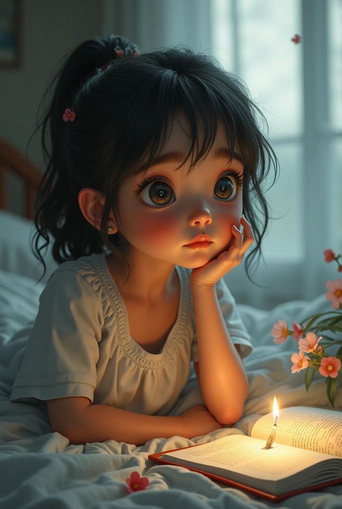 young girl realizing that she also like girls