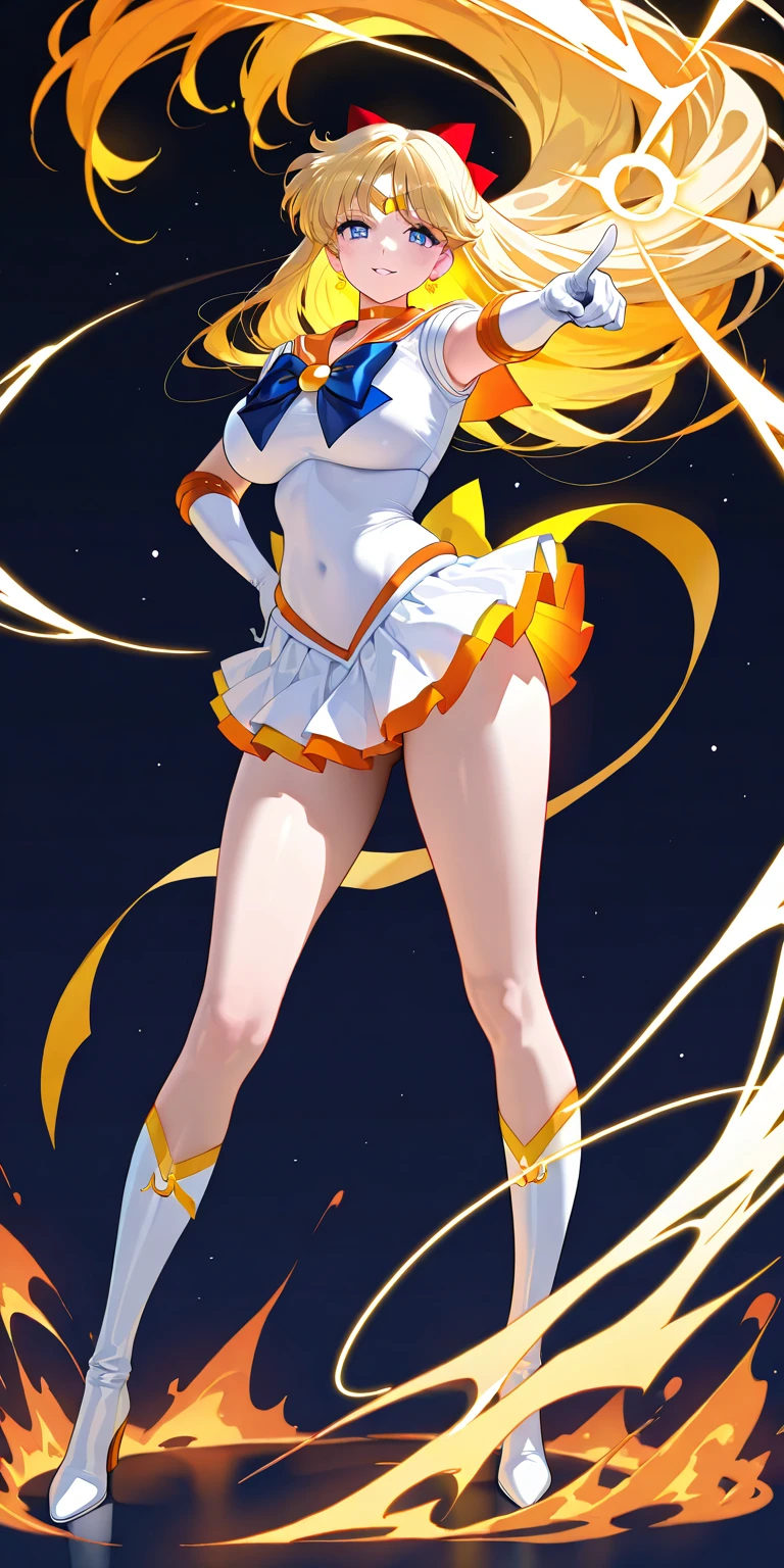 Realistic, hyper-detailed, 1 girl out navel, solo, sv1, sailor senshi uniform, (orange_micro mini_skirt:1.5),(peek from below:1.4),low ungle,back shot, elbow gloves, tiara, orange sailor collar, nsfw,bdsm,(shibari:1.5),(arms behind:1.8),dynamic lighting, (glossy skin, sweaty: 1.5), masterpiece, best quality, absurd , looking at the viewer, black hair, black-tearly-eyes, slender, japanese,20 years old, high resolution, sharp focus, depth of field, detailed eyes, sharp eyes, make up,eye highlights,pink-lip,red-cheek,lame under eyes,(blush,frown,scraming:1.8),realistic eyes, (Medium breasts,natural pointy tits: 1.5), (thick thighs :1.0), indoor,(dark_room:1.3), (cameltoe:1.2)