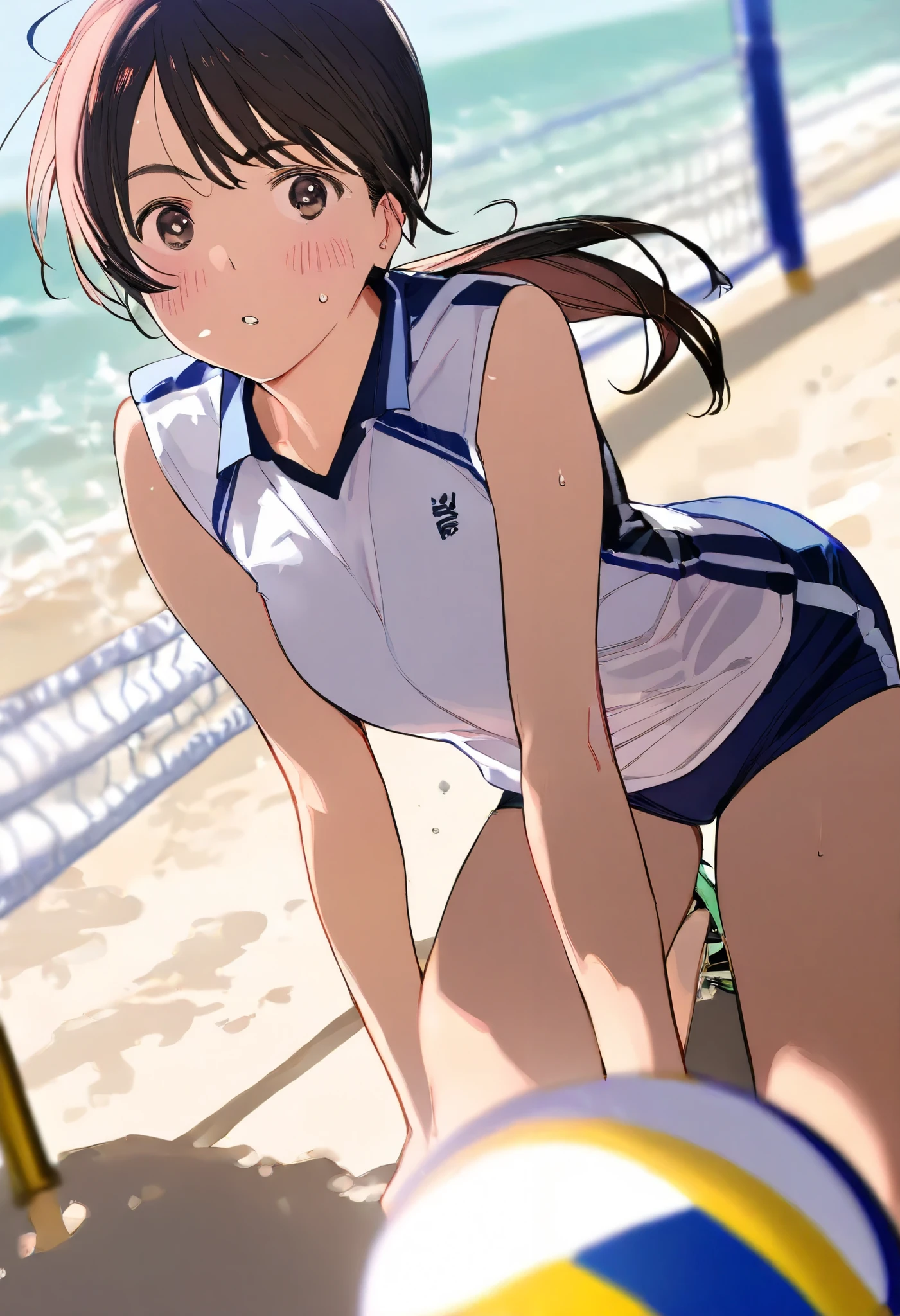 Beach Volleyball Game