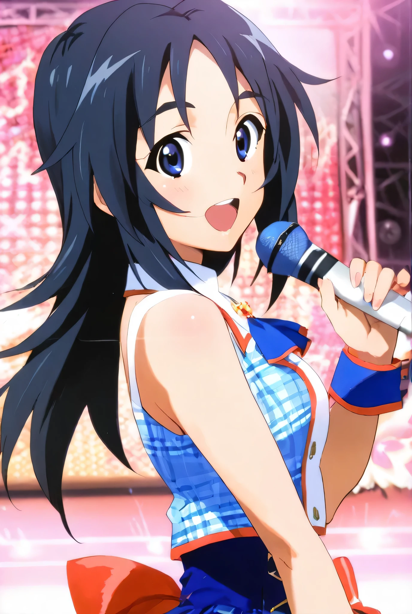 Yamagou Ayumi,Idol, 1girl ,alone,