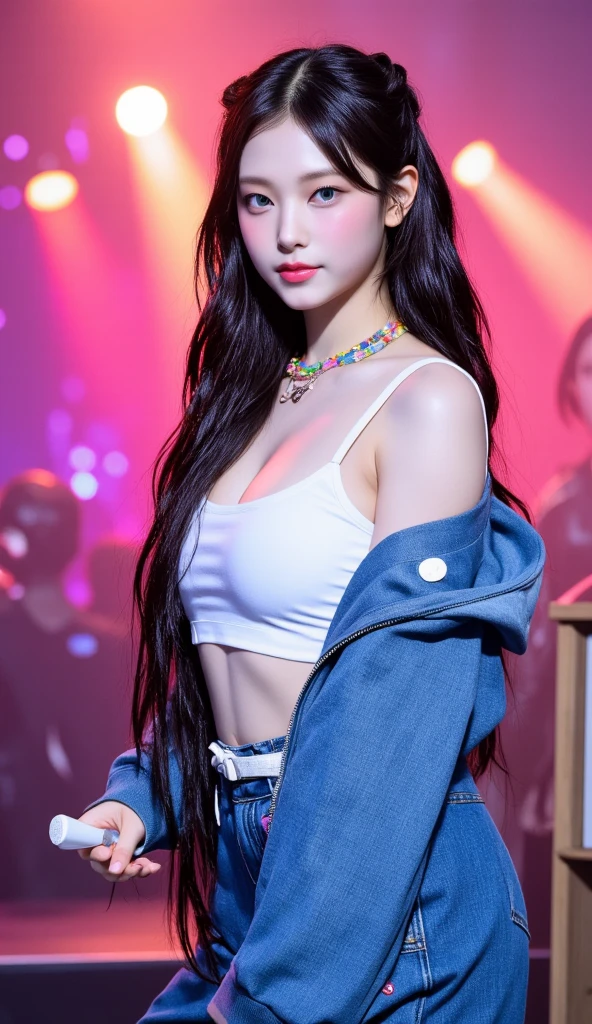 Wonhee is a K-POP group.「NewJeans」I'm a member of。NewJeans is a girl group that debuted in 2022.、Wonhee is one of the members who is attracting attention.。She is young and talented、Loved by many fans。
Wonhee is a girl with a bright and healthy charm.。Her big eyes shine brightly、It sparkles like a star。Your smile is so charming、That smile is the people around you々It has the power to naturally attract。Her silky hair、On stage々You can show your style、especially長いストレートヘアは多くのファンに人気です。
Wonhee's signature outfit iany of them have simple yet sophisticated designs.。From casual street fashion to glamorous stage costumes、She looks great in any style。especially、Brightly colored and frilly outfits、Her youth々It enhances your beauty and vitality.。
Performing confidently on stage、She often shows her adorable smile to her fans.。Also、Her dance poses are dynamic and energetic、There is a certain softness to it.、Captivates the viewer。