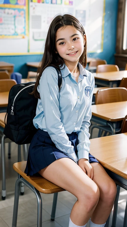 hight resolution、high-level image quality、in 8K、Real live-action、Raw photography、top-quality、masterpiece、超A high resolution、Raw photo、ren、Beautiful fece、masutepiece、((Obscene content))、For adults、charm of 、absurderes、((((Japan elementary school students))))、Japan Girl、((8years old))、((with round face))、((Tanuki face))、((Cute little face))、(((((Shy laughter)))))、de pele branca、((chubby figure))、Juvenile physique、Smaller chest、kne、 thighs thighs thighs thighs、((独奏))、fullllbody、Very nice、Lifting a miniskirt、((Pubic area))、(Mansuji)、White panty、Are sleeping、(Photorealsitic:1.37)、Photon mapping、Realistic、Radio City、Physically Based Rendering、depth of field rally background、a picture、(((a junior idol in Japan)))、Sparkling eyes、shiny lip、too bright natural light、The Bright Sun、Too bright sunlight、(((((8years old)))))、(((Pubic area)))、(Mansuji)、((((Japan elementary school students))))、
White panties、Astepia, top-quality:1.3),Cowboy Shot (sitting on the desk:1.1), (School uniform:1.4), (Skirt Lift:1.6),(((Grabbing the skirt with one hand、lift,Show yourself underwear))),(School classroom background:1.1),