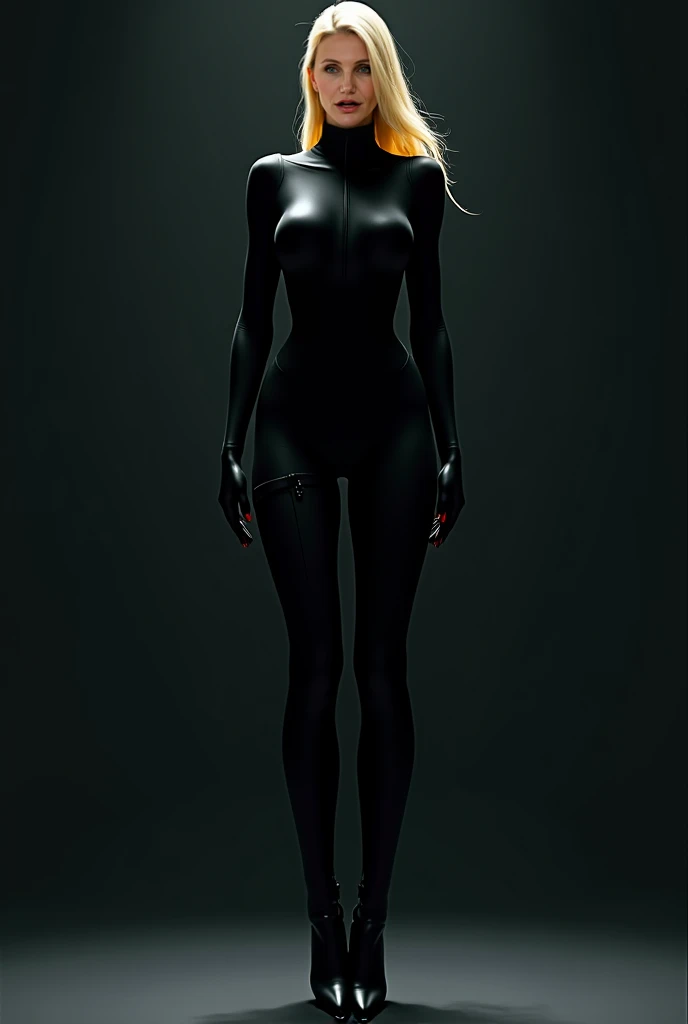 Skinny skinny tall narrow girl, in tights all over the body and a hood. Naked , hot and sweaty on a very dark night, little lighting at dusk, dark fantasy,
