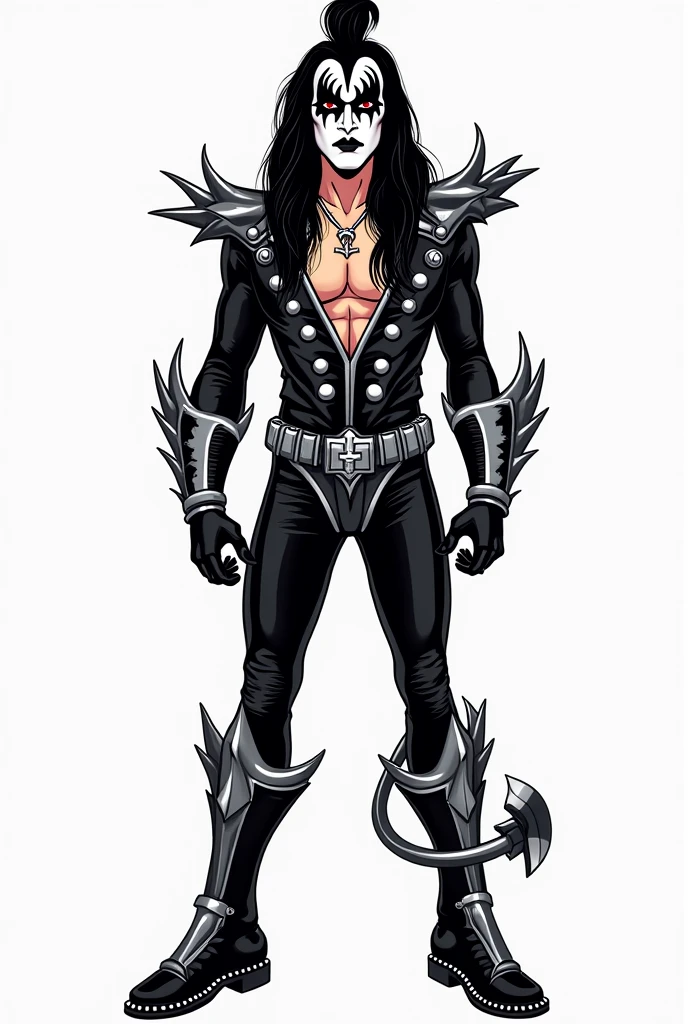 King sombra angry Black LaTeX costiumme
