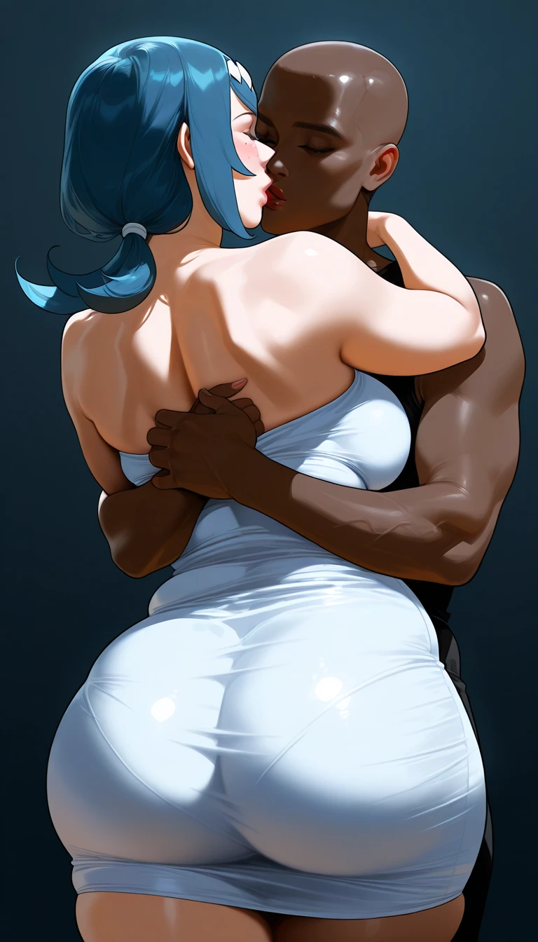rape,Two women and one man。,One of the women has long blonde hair.、18-year-old、Headband、Pale brown skin、Large Breasts、Small waist、Big Ass、Detailed lace and lingerie、height 140 cm。,The other woman has short, black hair.、18-year-old、slender、Small breasts、Small waist、Big Ass、Intricate lace and lingerie、Height: 170 cm。、One man has short black hair、Medium build、30 years old、Old man、Big cock、Big dick。succumb to pleasure,Penetration Sex,Creampie Sex,rape,Covered in semen,Massive 、Dirty with semen all over the body、Two women and one man having sex、excessive cum