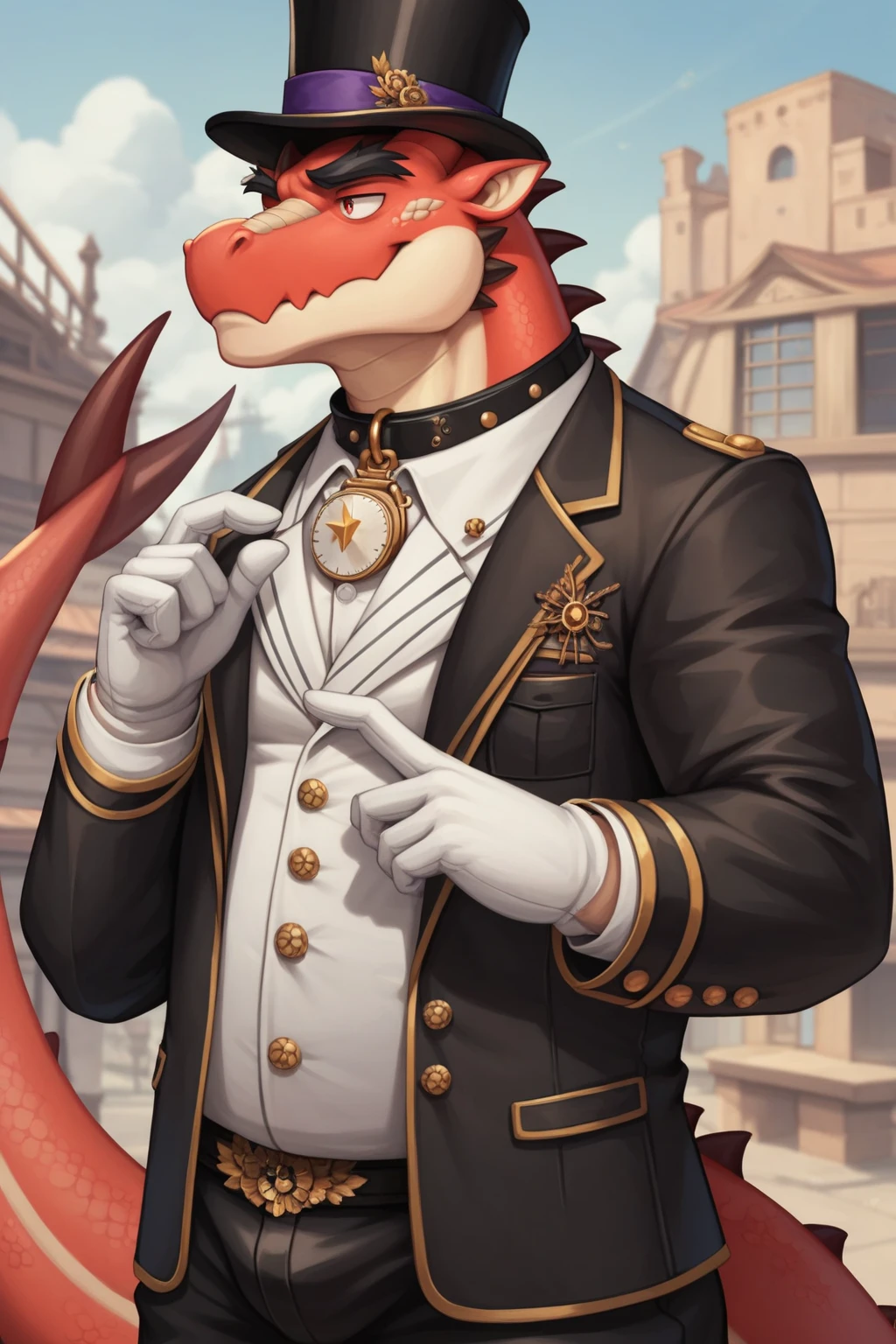 highest quality、Sexy Lizardman, Skimpy micro underwear、Lizard head、Sweat、Embarrassing、Gay、Museum at night、Crotch close-up、cute、Leather gloves、Knee-high socks、Choker of Hearts、White Breath、Licking lips、Drooling、Obscene language、Obscene pose、Dirty Dance、Pink steam、、Covered in white slime、Man wearing panties、strip、cushion、Phantom Thief Suit、Angle looking up from below、Frilled Lingerie、Magazine cover style illustration、Side view、Red cloak fluttering in the wind