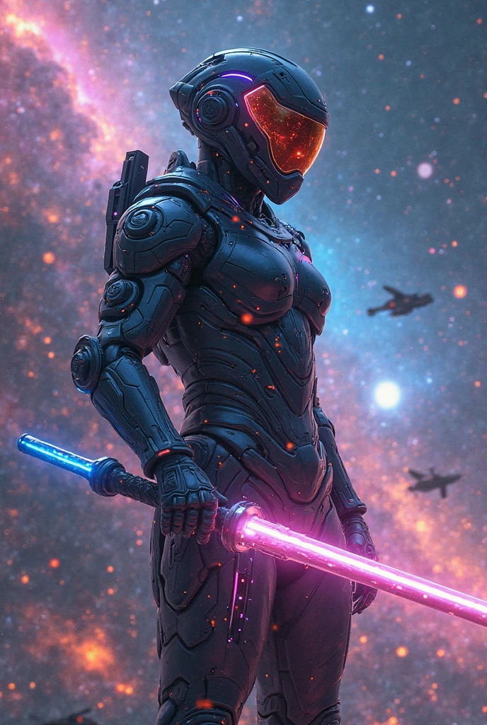 Signo infinito ♾️ al estilo hardcore y espacial 