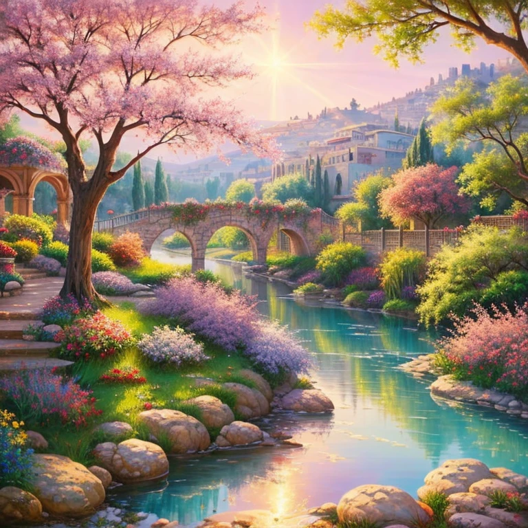 1girl, <lora:bb3l15:1> bb3l15 <lora:dreamscape:0.9> dream, blue sky, scenery, (masterpiece:1.2), best quality,  colorful, (intricate details, hyperdetailed, highest detailed:1.2), high resolution textures <lora:more_details:0.75>