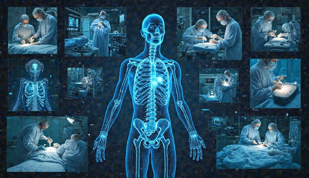 (Best quality, masterpiece), (magical, captivating, 3d transparent composite model of 1 adult body, lie, wireframe transparent 3d model:1.2, (Extremely detailed, dynamic camera) , (Wide viewing angle), (celestial illumination), (vivid color and saturation)