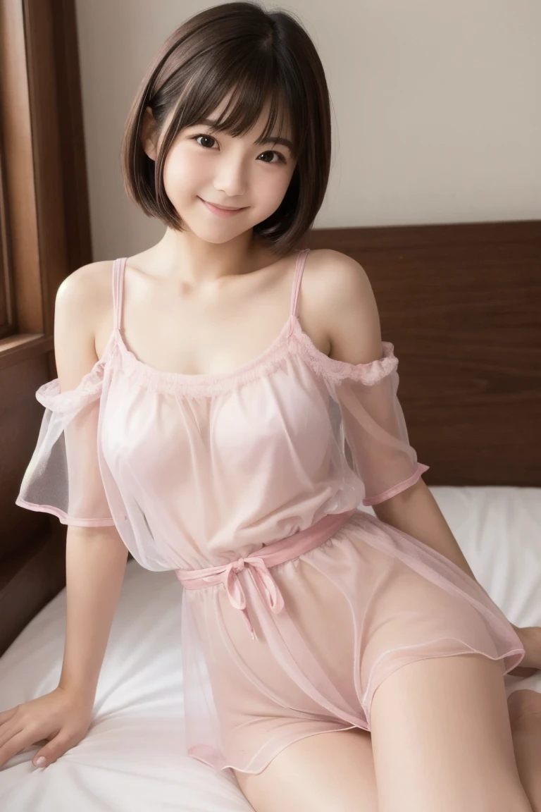 ((of the highest quality, 8K, masutepiece: 1.3, Raw photo)), Sharp Focus: 1.2, (1 AESPA Girl :1.1), Solo, (Realistic, Photorealistic: 1.37), (Face Focus: 1.1), Cute face, hyperdetailed face, short messy hair, Small Smile, small breasts, flat chest, (camisole, chiffon dress: 1.1), walking office room, (show panties:1.2), flower, bloom