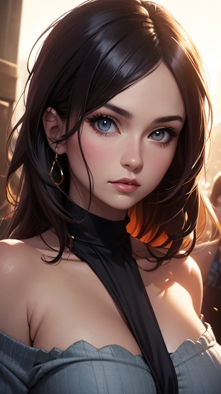 uma mulher com longos cabelos pretos e camisa azul com uma estrela no peito, linda arte digital, beautiful digital illustration, arte digital realista 4k, arte digital realista 4k, linda pintura digital, linda pintura digital, stunning digital illustration, Alena Aenami e Artgerm, belo retrato detalhado, linda pintura de personagem, pintura real de personagens altamente detalhado, arte digital detalhada fofa, Fan art horror character design portrait, beautiful curly black hair digital illustration high quality portrait, arte em quadrinhos, retrato do design do personagem, Naked busty woman with medium breasts cartoon style female character Geena Davis mercenary warrior Female character Queen Anna of Arendelle with battle scars Cartoon image of a woman .Ilustra??o estilo desenho animado, estilo de arte dos desenhos animados, estilo de arte dos desenhos animados, digital illustration style, design de personagens altamente detalhado, arte digital detalhada coragem, Forest fan art, Design de personagens de retrato, beautiful digital illustration, retrato de alta qualidade, Arte em quadrinhos, mulher jovem cabelo com transas lindas . Queen Anna of ArendelleBeautiful lined eyes Medium large bust and wonderful sexy clothes. sunrise bright wish image expression,Star, heart, Spectral rainbow, Fundo, cabelo chique lavanda branco menta, macio, Idiomas mistos_SMS, (Fundo bonito e claro:1.2),, Pintura de fantasia , Olho de renda com alto detalhe, long braids, braid, Universo, Galaxy, cabelo longo, penteado legal, o fluxo, como, como, cabelo super fino, melhor qualidade, alta qualidade, high resolution, Aprimoramento de detalhes, ((a imagem mais linda in the world)), Obra de arte, melhor qualidade, alta qualidadeAprimoramento de detalhes, ((a imagem mais linda ), cabelo brilhante, Estampas de vestidos super chiques, Flores stamp, Mesh pantyhose,, waist-to-head illustration Queen Anne of