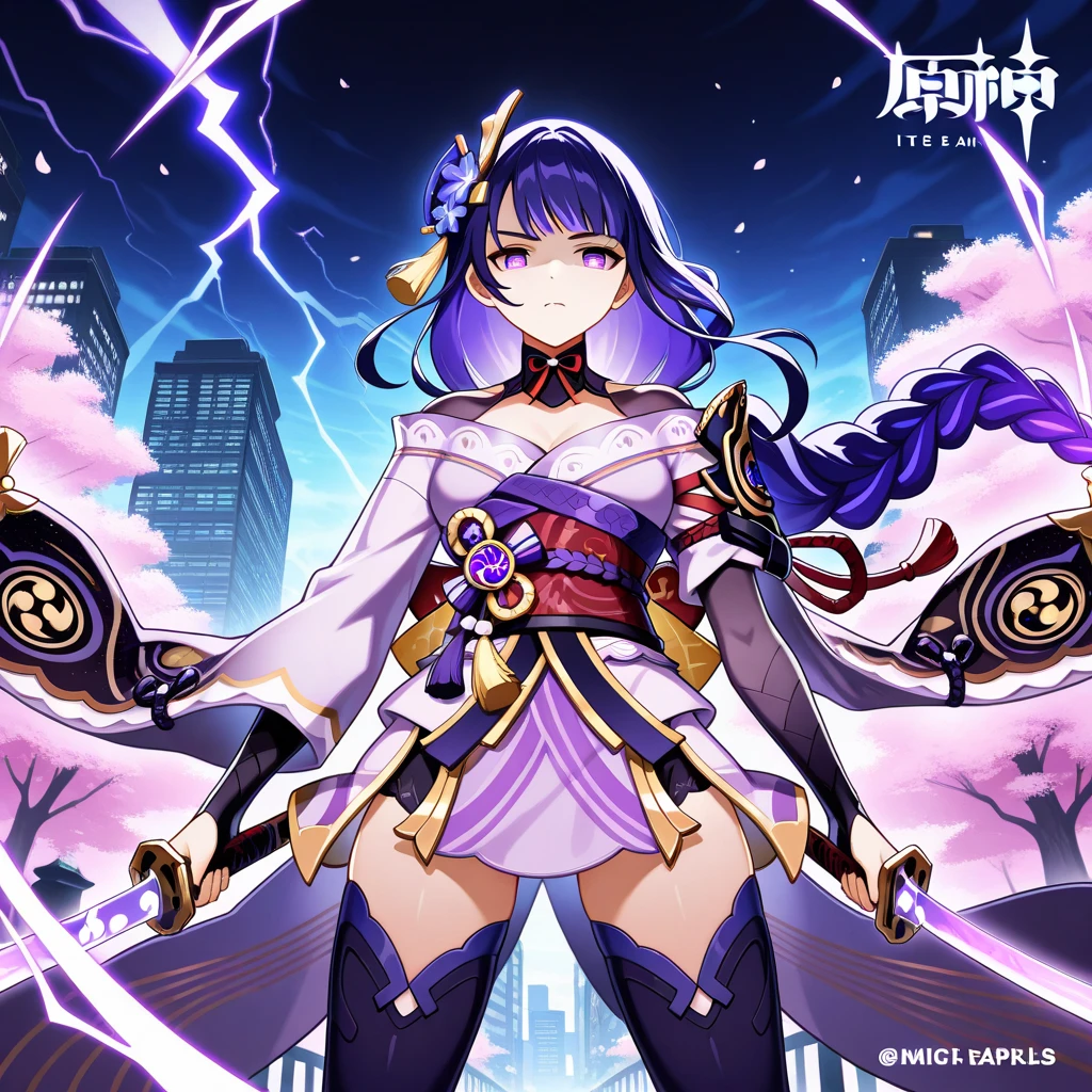 Thunder and Lightning_The general pulled a knife from his chest.,Thunder and Lightning_The general pulled a knife from his chest., (((15 year old Japanese girl, Large target, Round eyes, Slim, Thin waist)))