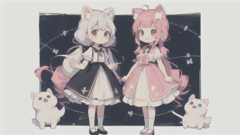 One girl、magical 、masterpiece、top-quality、Top image quality、cute little、A pink-haired、long twin tail hair、Magical Girl Costumes、magia、uses magic, panties, upskirt