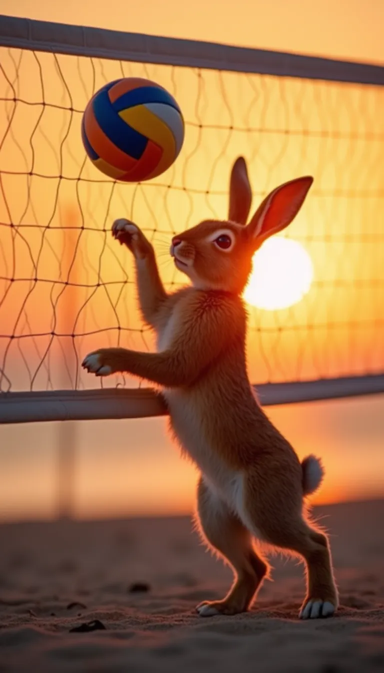 (1221) Theme: Beach Volleyball Game/沙滩排球游戏/ビーチバレーボールのゲーム