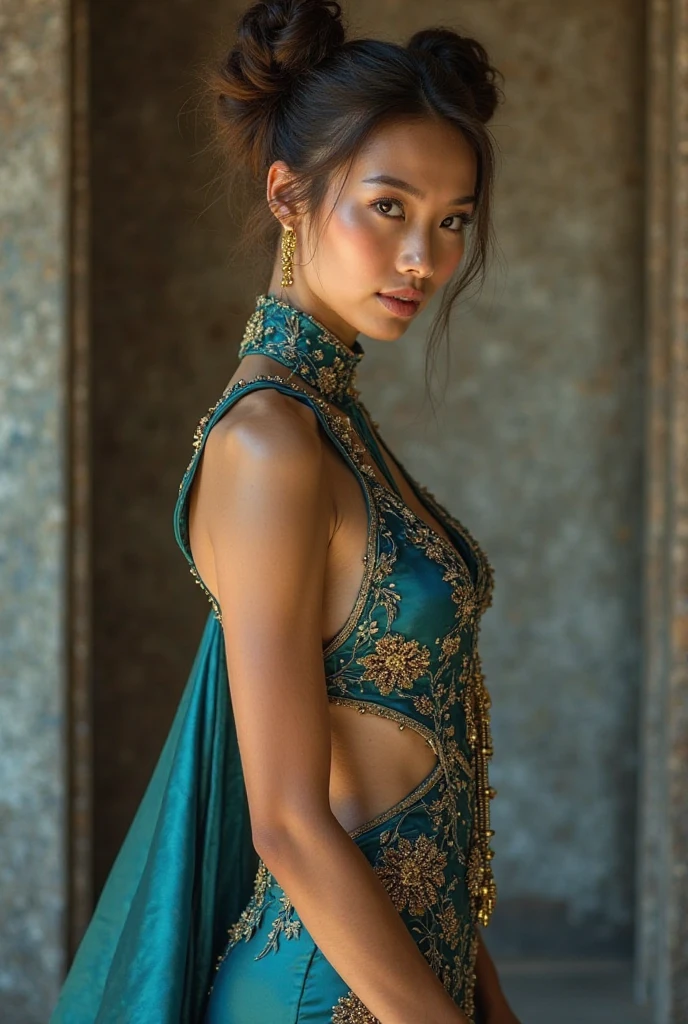 a masterpiece wearing alternate disney Princess Jasmine costume, (((modest and unrevealing))) , Disney style, full body, freedom, soul, digital illustration, comic style, animecore , perfect ???????, centered, approaching perfection, dynamic, highly detailed, watercolor painting, artstation, concept art, smooth, sharp focus, illustration, Artstation, unique, award winning, masterpiece