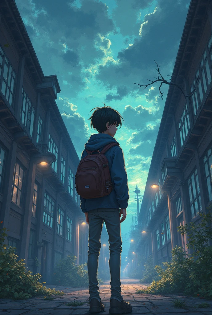 “Daring, a city boy, gentle in mind but afraid of society, after blaming himself for the events of the death of his parents, blocking his mind, took some time to meditate, moved to a middle school in Chalbot after daring decided to change himself, but found that a daring school was moving, full of troubled ren and many problems. There's a lot of unexpected forgiveness waiting to be found in a very ordinary story where fantasy is about to begin. ? “There is a mysterious school background. Anime pictures.