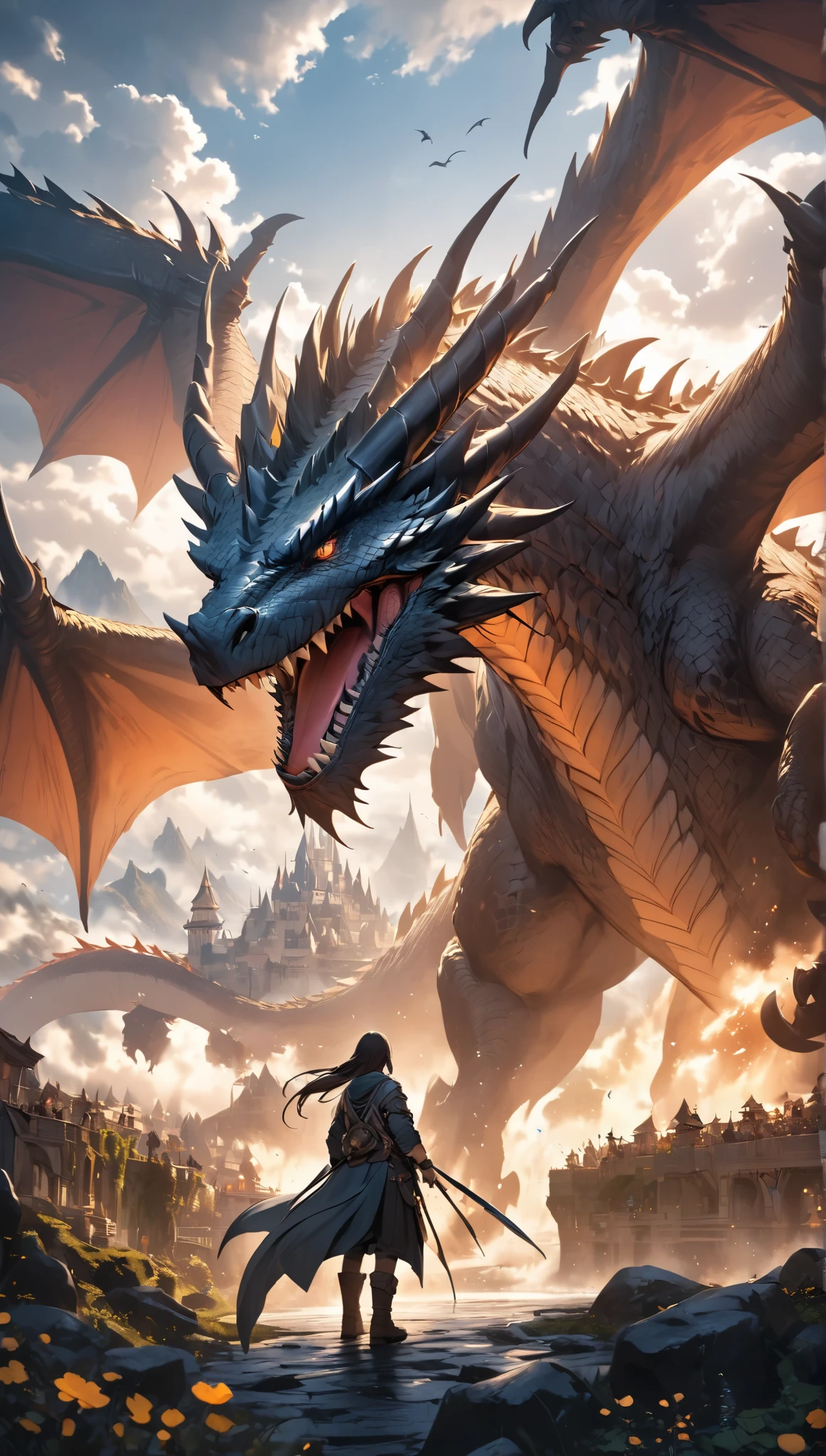Bring dragons and skies to life