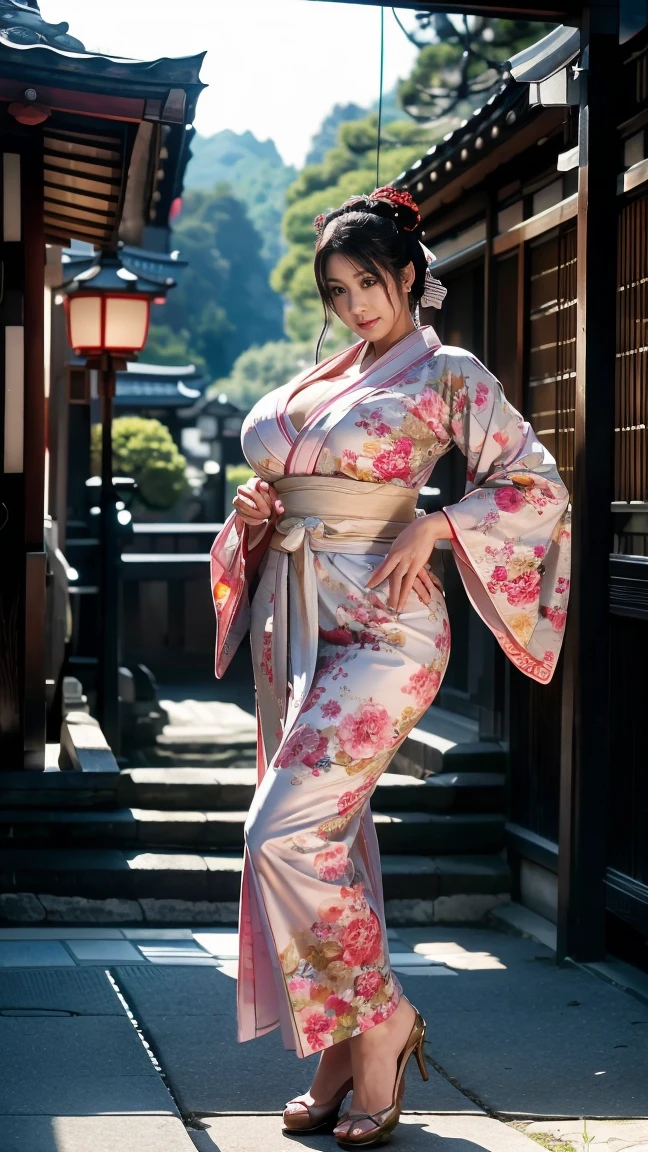 Indian women, transparent kimono,fair skin, d cup breast and huge ass,tall,long straight hair