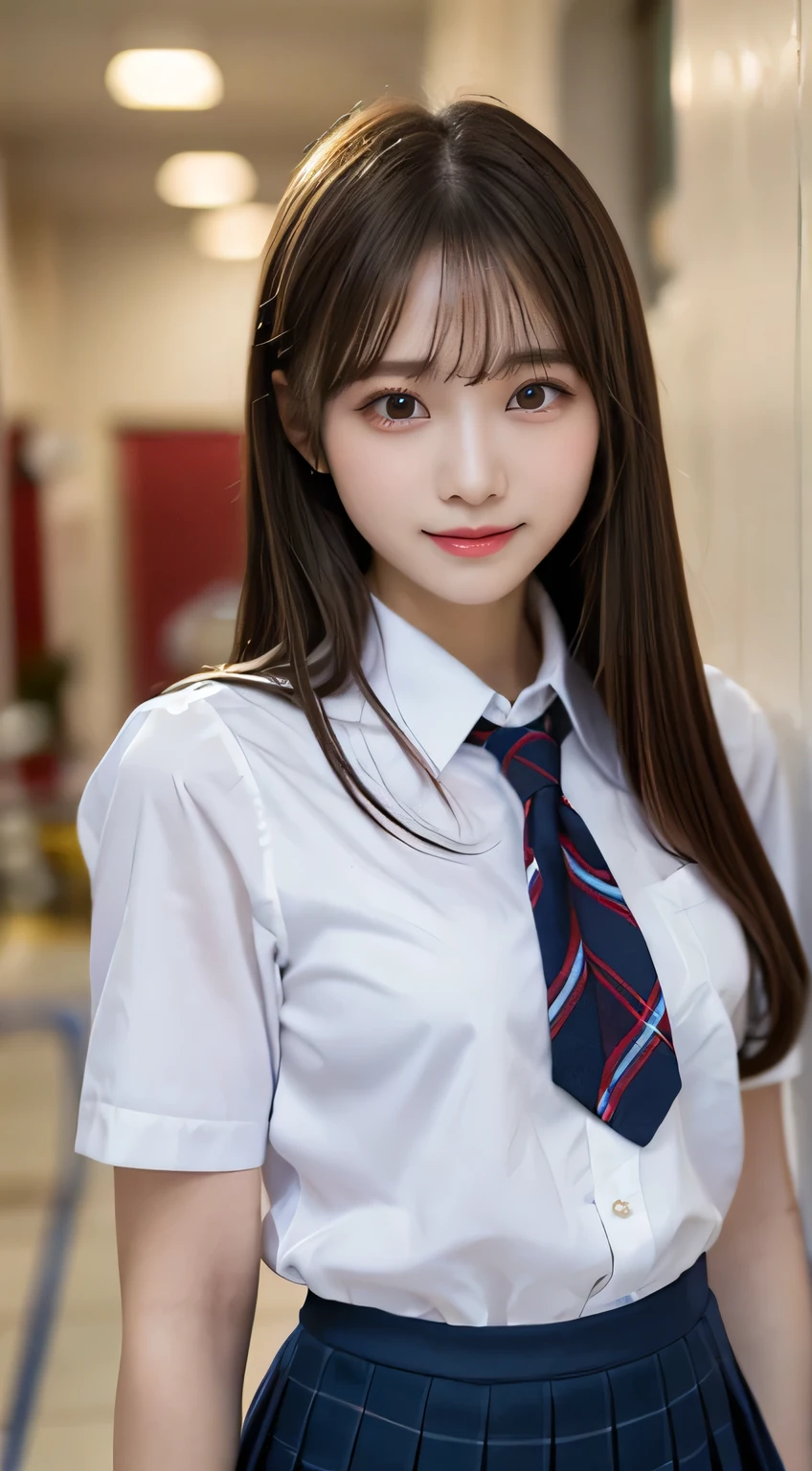 8K,Highest quality, Tabletop, Very detailed, 超High resolution, Realistic, RAW Photos, Absurd, Absolute Resolution, 1 Girl, Upper Body Shot, Looking at the audience,Young and beautiful Japan woman, Very cute face, Gorgeous appearance, Big Breasts,Long Bob Hair,smile,(school uniform:1.3),Beautiful Eyes,(that'the wind is strong:1.3), 混雑した道をsmileで歩く,Glossy Lips, Double eyelids on both eyes, Natural Makeup, Long eyelashes, 艶やかで滑らかなライトブラウンのLong Bob Hair, Asymmetrical bangs, Shiny skin, Center image, High resolution, High detail, Detailed hairstyle, Detailed face, Great cinema lighting, Octane Rendering, Vibrant, 超Realistic, Perfect limbs, Perfect Anatomy, Spread your hair、Slender beauty:1.4、((Huge breasts:1.6、Side bust、Beautiful erect nipples))、Exposing breasts、Slim Abs、Tight waist、(smile:1.2) 、(Pleated mini skirt、Lift up your skirt)、thin and long beautiful legs、Legs wide open、(See-through black stockings:1.2)、(No pants、Beautiful pussy exposed、Take off:1.2、pussy creampie、pubic hair:1.4)、(From below:1.5)、Backlight、Night view:1.4、