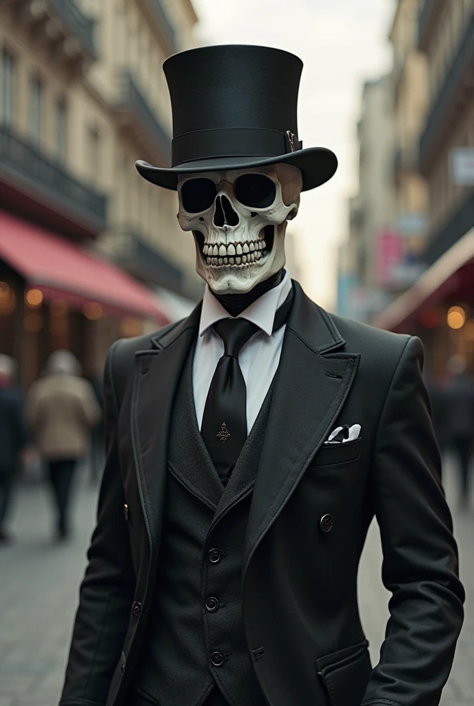 cinematic film still <lora:FF-Midj-Last-v0563:1> arafed image of a man in a suit and tie with a skull on his face, skeleton in a suit, scary color art in 4 k, synthwave image, portrait of a hipster skeletor, 8 k highly detailed â¤ð¥ ð¥ ð ð¤ ð, alberto seveso and dan mccaw, portrait of a cyber skeleton, calavera, skull face there is a cobblestone street with a bench and a building, gothic quarter, narrow and winding cozy streets, an alley in paris in winter, dark alleyway, fantasy italy, alleys, narrow streets, dark street, narrow street, fantasy matte paintingï¼cute, back alley, dark alley, in a dungeon background, alley, fantasy atmospheric lighting, alleyway . shallow depth of field, vignette, highly detailed, high budget, bokeh, cinemascope, moody, epic, gorgeous, film grain, grainy
