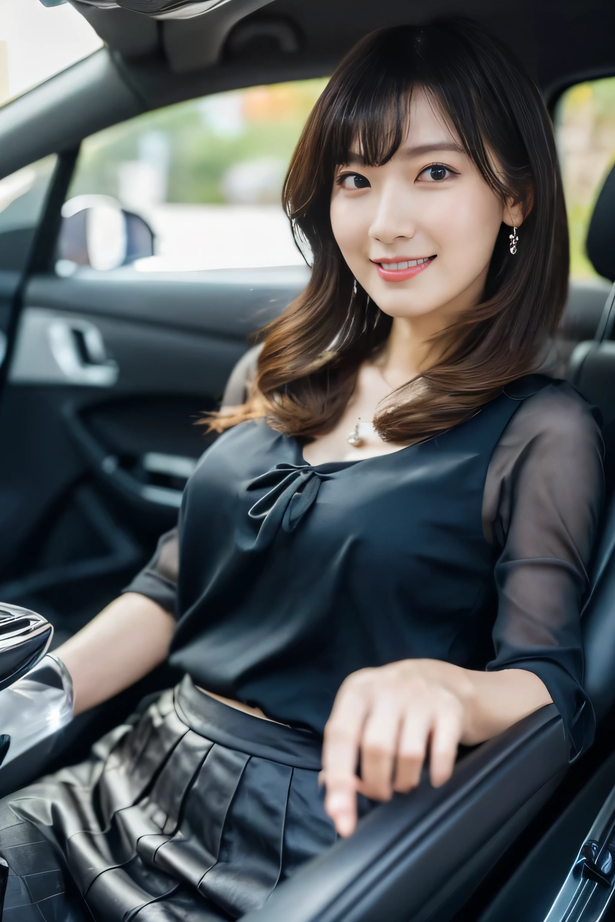 (RAW Photos), (Photorealistic), (masterpiece), (Highest quality), High resolution, 8k resolution, (Exquisite detail), (Volumetric Light), woman, Age 35, short hair, Straight hair, Brown haired, Very thin, Very white and clear skin,Highly detailed eyes, Source Sequence, Very thin eyebrows, eyelash,The ultimate beauty,Cute like an idol, smile, (上品で透明感のあるWhite blouse), Random body orientation,Medium chest,Beautiful Japanese office lady, White blouse,Ultra-mini pleated skirt, Lace pantyhose, Random Color, Cute Face, Real Light, Correct Anatomy, Riding a bike 1.4、City bike, on the saddle、Grip the steering wheel with both hands,Look forward,Don't look at the audience, Pedaling, From below1.4、(((Low angle 1.4))), In the city, There is a strong headwind, Skirt flipped up, (((Her panties are visible))), Beautiful long legs, (((かなりFrom below1.4))), Thin thighs, Viewers looking up,From below,From below,(((low angle full body shot, from below angle, focus saddle, zoom from ground height,dog eye height)))